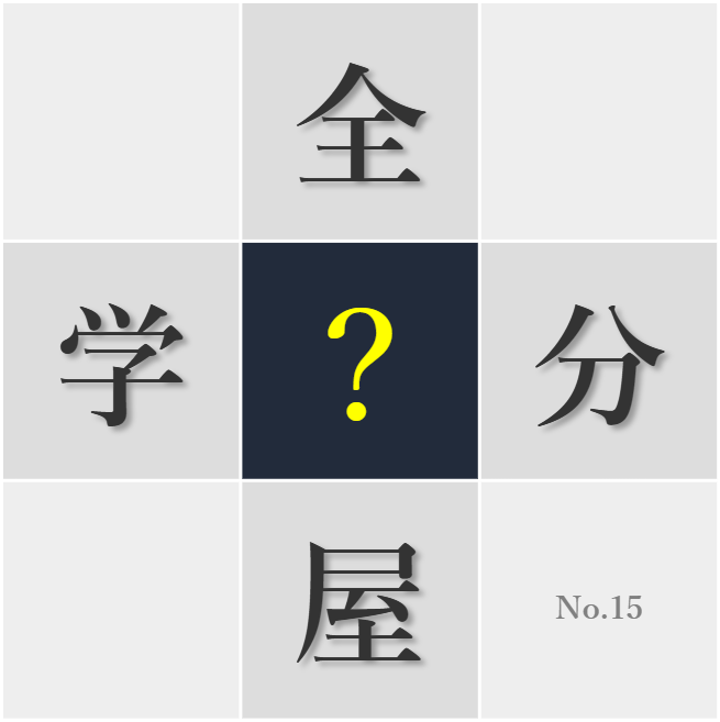 漢字クイズ No15:○活動での経験は貴重だった
