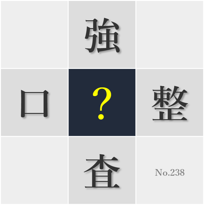 漢字クイズ No238:○子の良い内に進めるべき仕事がある
