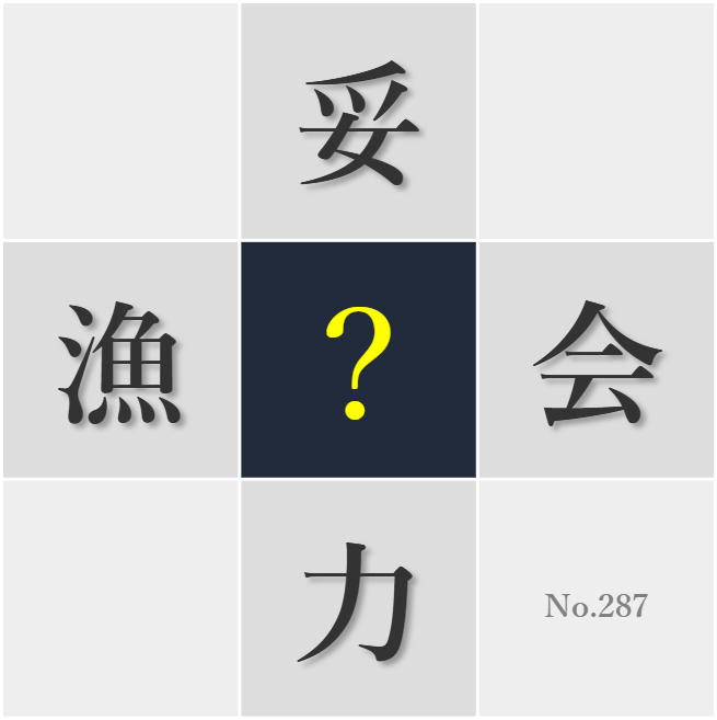 漢字クイズ No287:○調性のある人が集団をまとめる
