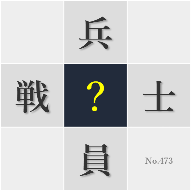 漢字クイズ No473:○列を乱さない規律性が必要だ
