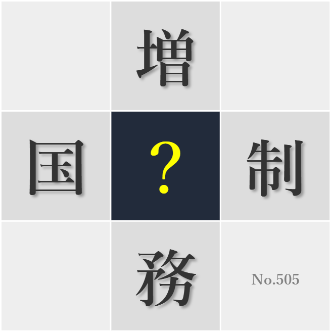 漢字クイズ No505:○の使途を考える眼力が必要だ
